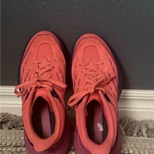 Hoka Women's Athletic Shoes in Pink and Purple
